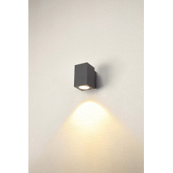 ENOLA, applique extérieure, carré, M, anthracite, LED, 10W, 3000K/4000K, IP65