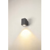 ENOLA, applique extérieure, carré, M, anthracite, LED, 10W, 3000K/4000K, IP65
