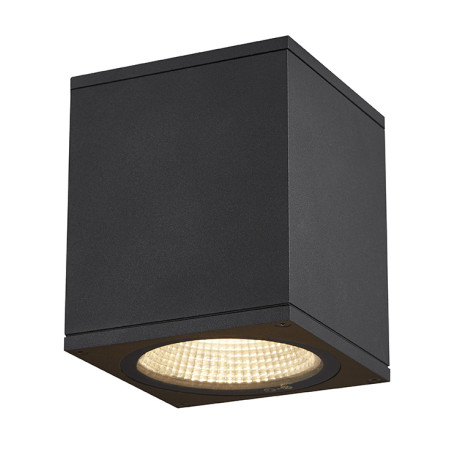 ENOLA, plafonnier extérieur, carré, M, anthracite, LED, 10W, 3000K/4000K, IP65