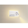 SOMNILA SPOT, applique intérieure, liseuse, version gauche, blanc, LED, 13W, 3000K, avec port USB