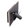 SOMNILA SPOT, applique intérieure, liseuse, version droite, noir, LED, 13W, 3000K, avec port USB