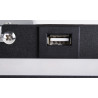 SOMNILA SPOT, applique intérieure, liseuse, version droite, noir, LED, 13W, 3000K, avec port USB