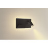 SOMNILA SPOT, applique intérieure, liseuse, version gauche, noir, LED, 13W, 3000K, avec port USB