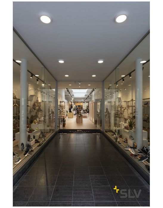 SENSER 24, plafonnier intérieur, rond, blanc mat, LED, 15W, 3000K, variable Triac