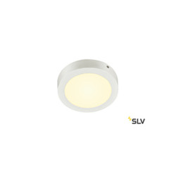 SENSER 18, plafonnier intérieur, rond, blanc mat, LED, 12W, 3000K, variable Triac