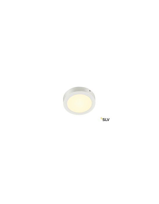 SENSER 18, plafonnier intérieur, rond, blanc mat, LED, 12W, 3000K, variable Triac