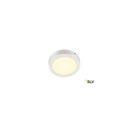 SENSER 18, plafonnier intérieur, rond, blanc mat, LED, 12W, 3000K, variable Triac