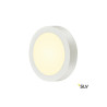 SENSER 18, plafonnier intérieur, rond, blanc mat, LED, 12W, 3000K, variable Triac
