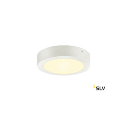 SENSER 18, plafonnier intérieur, rond, blanc mat, LED, 12W, 3000K, variable Triac