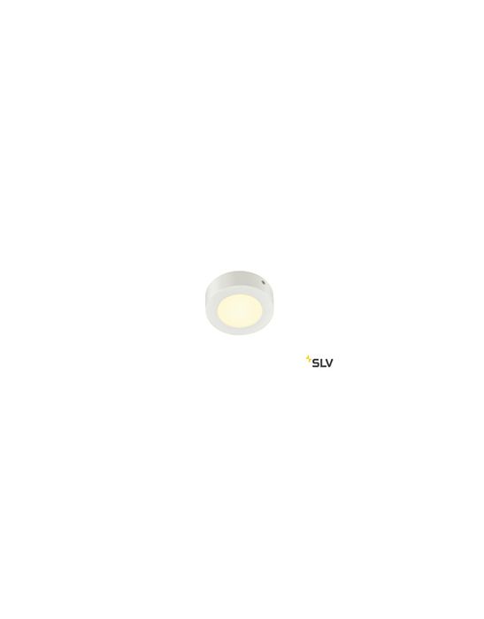 SENSER 12, plafonnier intérieur, rond, blanc mat, LED, 8,2W, 3000K, variable Triac