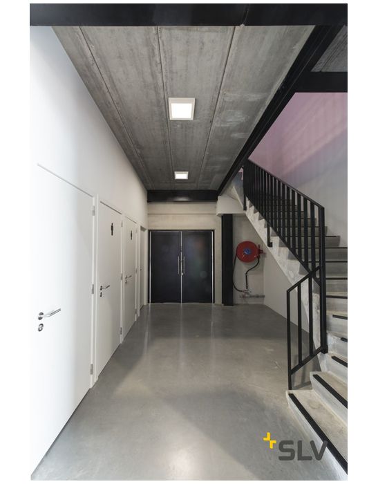 SENSER 24, plafonnier intérieur, carré, blanc mat, LED, 15W, 3000K, variable Triac