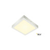 SENSER 24, plafonnier intérieur, carré, blanc mat, LED, 15W, 3000K, variable Triac