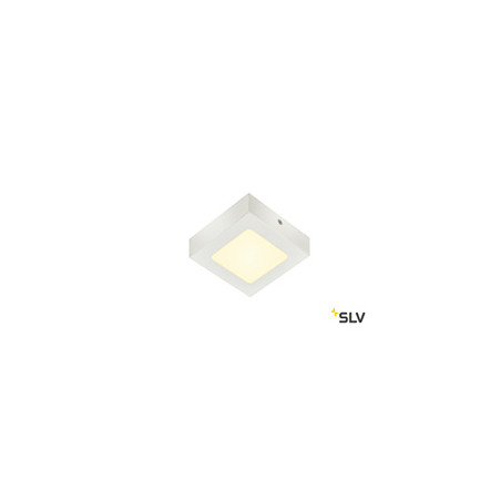 SENSER 12, plafonnier intérieur, carré, blanc mat, LED, 8,2W, 3000K, variable Triac