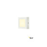 SENSER 12, plafonnier intérieur, carré, blanc mat, LED, 8,2W, 3000K, variable Triac