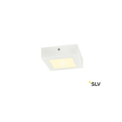 SENSER 12, plafonnier intérieur, carré, blanc mat, LED, 8,2W, 3000K, variable Triac