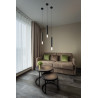 HELIA AMBIENT 35, suspension intérieure, sans patère, noir, LED 7,5W, 3000K