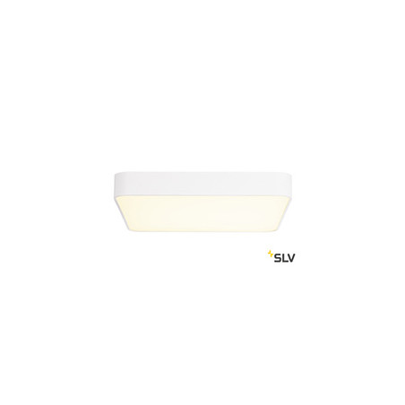 MEDO 60, plafonnier intérieur slv, carré, blanc, LED 39W, 3000K, variable Dali