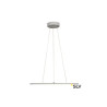 PANEL 60 SLV, suspension intérieure, gris argent, LED 42W, 4000K, variable Dali