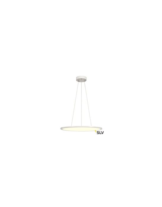 PANEL 60, suspension intérieure SLV, blanc, LED 42W, 4000K, variable Dali