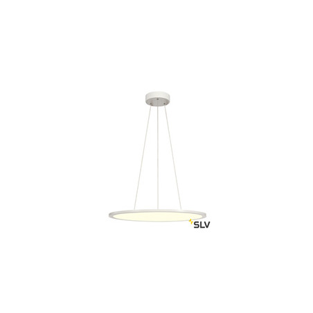 PANEL 60, suspension intérieure SLV, blanc, LED 42W, 4000K, variable Dali