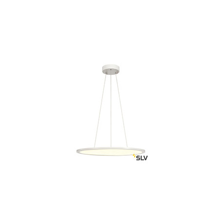 suspension intérieure SLV, PANEL 60, blanc, LED 42W, 3000K, variable Dali