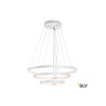 suspension intérieure blanche mat ONE TRIPLE, LED 65W, 3000/4000K, variable Dali