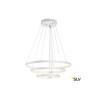 suspension intérieure blanche mat ONE TRIPLE, LED 65W, 3000/4000K, variable Dali