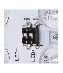 applique et plafonnier extérieur AINOS, carré, anthracite, LED 17W, 3000K/4000K, IP65