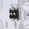 applique et plafonnier extérieur AINOS, carré, anthracite, LED 17W, 3000K/4000K, IP65