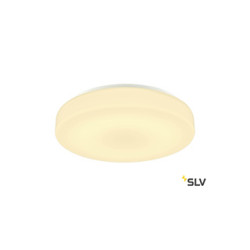 applique et plafonnier intérieur slv, LIPSY 50, Drum, blanc, LED 21W, 3000/4000K, variable Dali