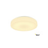 applique et plafonnier intérieur slv, LIPSY 50, Drum, blanc, LED 21W, 3000/4000K, variable Dali