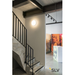 LIPSY 40, Drum, applique et plafonnier intérieur, blanc, LED 18W, 3000/4000K, variable Dali