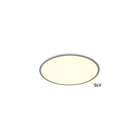 PANEL 60, plafonnier intérieur, rond, gris argent, LED, 4000K, variable Dali