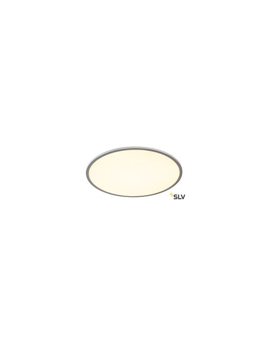 PANEL 60, plafonnier intérieur, rond, gris argent, LED, 3000K, variable Dali