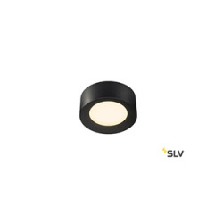 FERA 25, plafonnier intérieur noir mat, LED19,5W, 3000/4000K, variable Dali