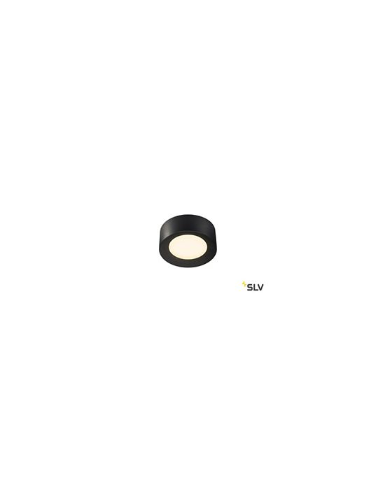 FERA 25, plafonnier intérieur noir mat, LED19,5W, 3000/4000K, variable Dali