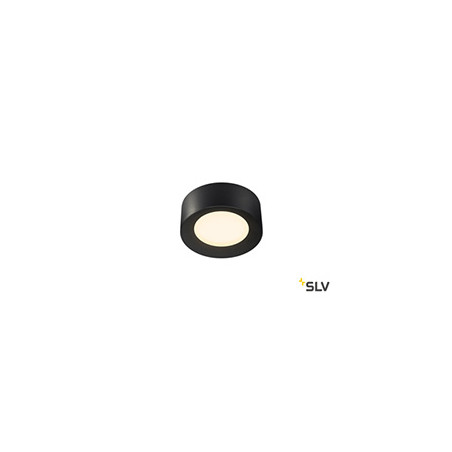 FERA 25, plafonnier intérieur noir mat, LED19,5W, 3000/4000K, variable Dali