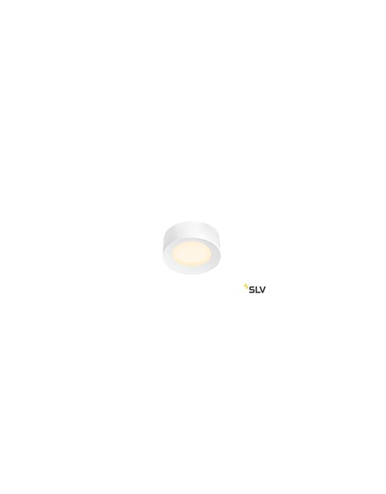 plafonnier intérieur blanc mat FERA 25, LED 19,5W, 3000/4000K, variable Dali