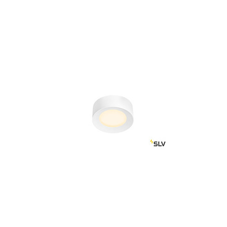 plafonnier intérieur blanc mat FERA 25, LED 19,5W, 3000/4000K, variable Dali
