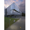 ESKINA 80, borne extérieure slv, anthracite, LED, 14,5W, 3000/4000K, IP65, variable