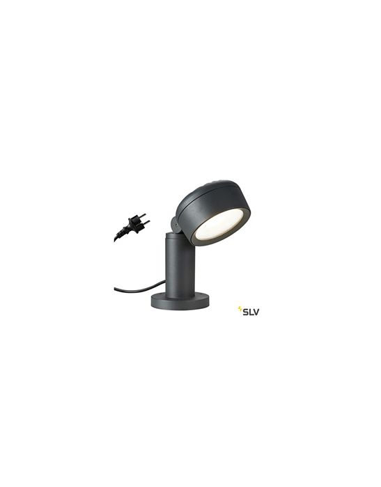 ESKINA 30, borne extérieure anthracite slv, LED 14,5W, 3000/4000K, IP65, variable
