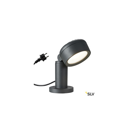 ESKINA 30, borne extérieure anthracite slv, LED 14,5W, 3000/4000K, IP65, variable