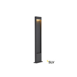 FLATT 100, borne extérieure slv anthracite, LED 9,7W, 3000/4000K, IP65