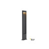 FLATT 100, borne extérieure slv anthracite, LED 9,7W, 3000/4000K, IP65