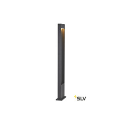 FLATT 100, borne extérieure slv anthracite, LED 9,7W, 3000/4000K, IP65