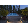 borne extérieure anthracite FLATT 65, LED 9,7W, 3000/4000K, IP65