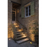 DOWNUNDER OUT, encastré mural extérieur rond anthracite, LED, 4,5W, 3000/4000K, IP65