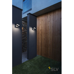 ABRIDOR, applique extérieure anthracite, LED 14W, 3000/4000K, IP55