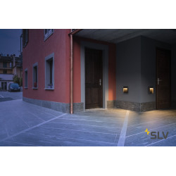 FLATT, applique LED extérieure anthracite, LED 14W, 3000/4000K, IP65