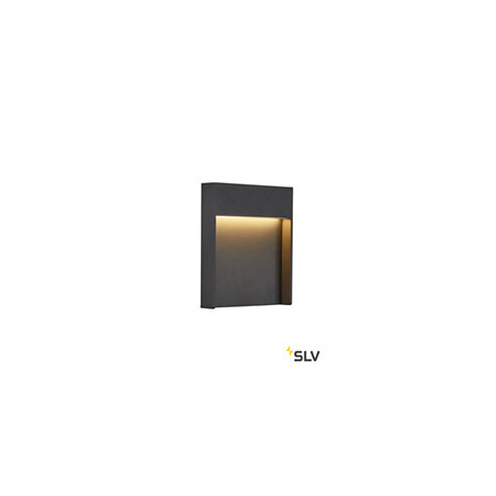 FLATT, applique LED extérieure anthracite, LED 14W, 3000/4000K, IP65